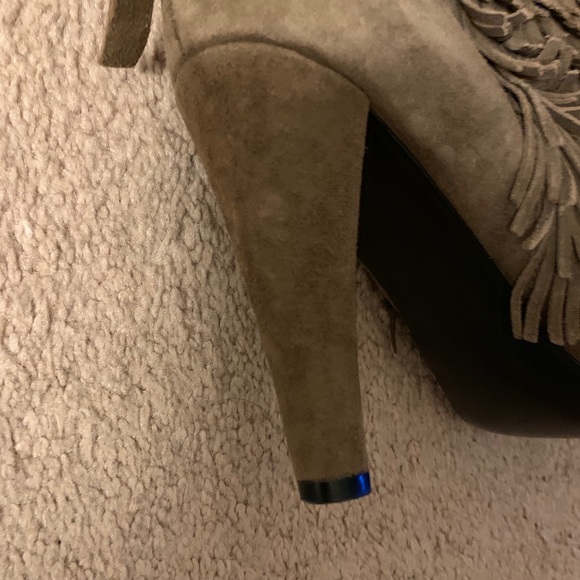 Banana Republic suede fringe booties. - Picture 8 of 8